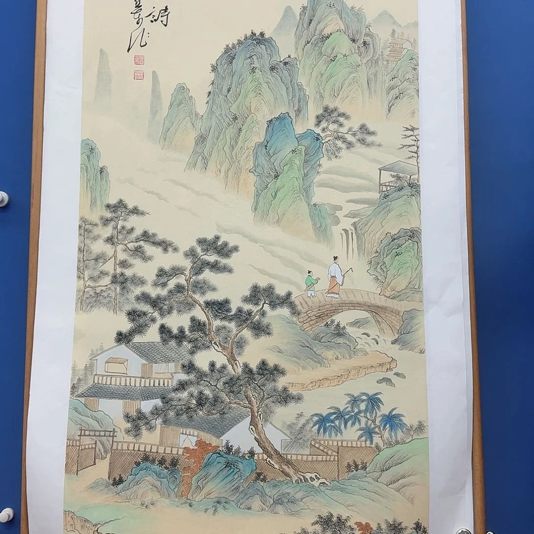 国画多次参加国内外大型