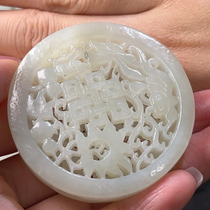 和田玉挂件未镶嵌