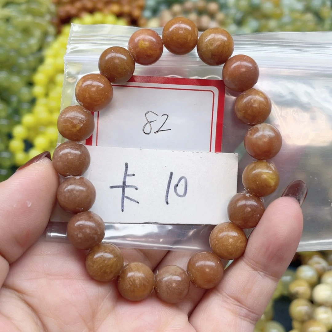 未镶嵌蛇纹石玉手串