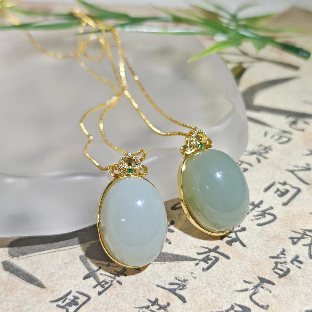 和田玉 鸽子蛋吊坠 多样性发货 拍一发一 H883