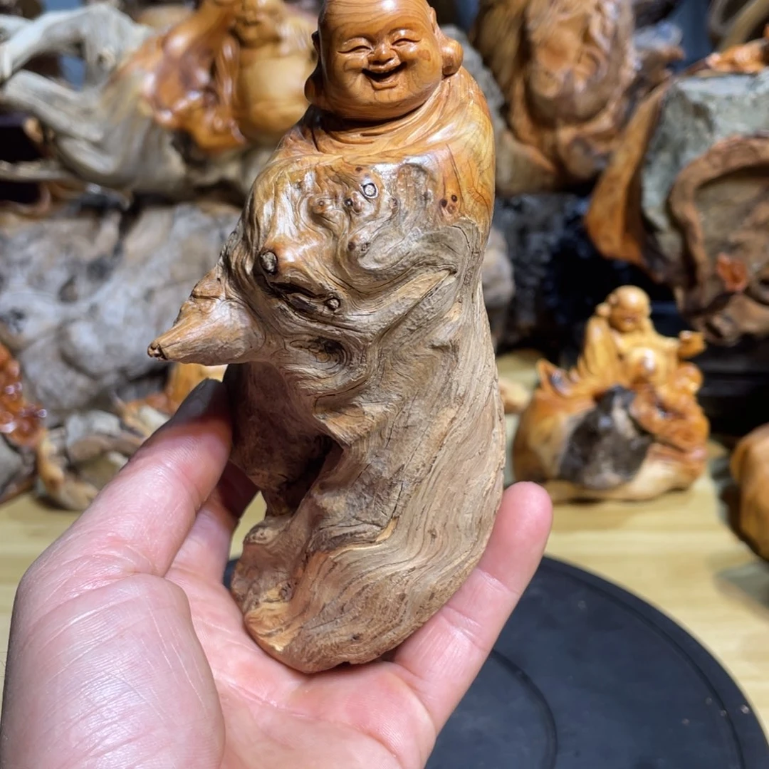 柏木太行崖柏工艺品摆件