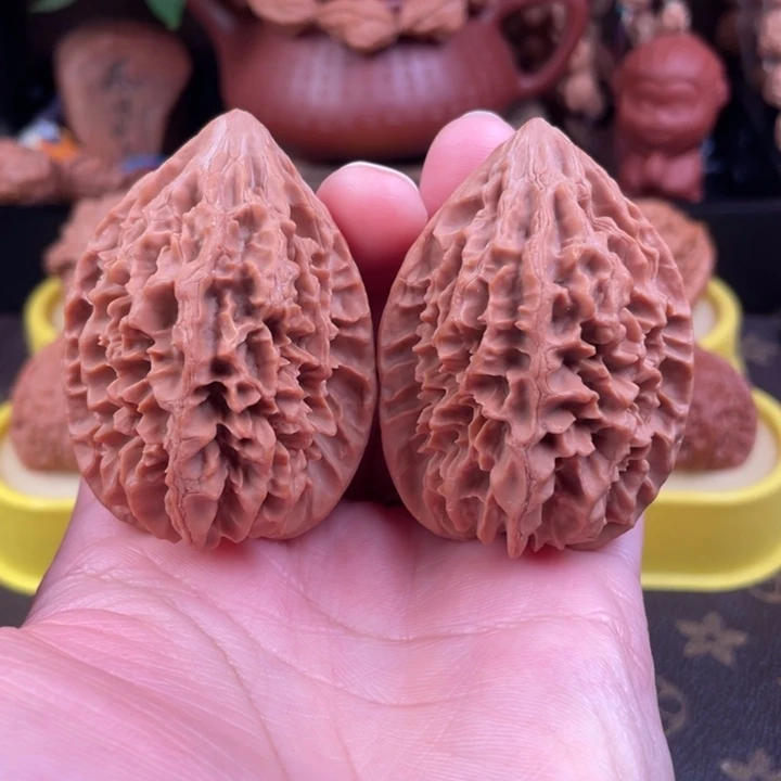 吊坠文玩核桃招财鼠43