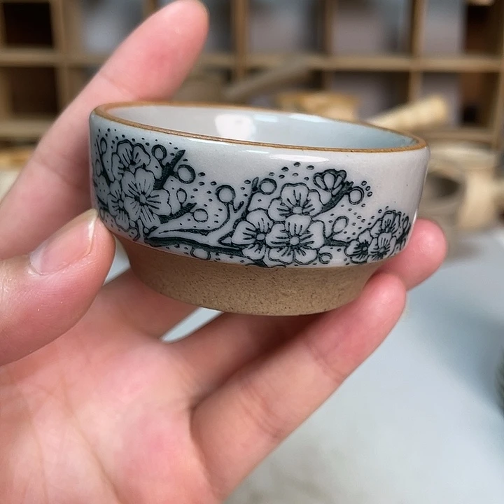 壶老段烧陶瓷茶器！