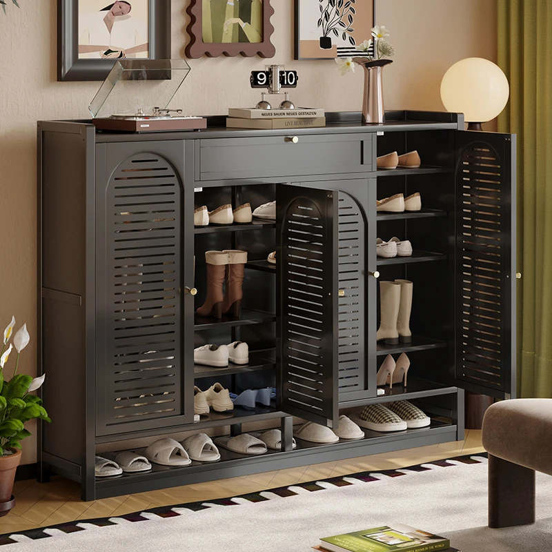 入户玄关柜鞋柜一体家门口收纳神器不占空间鞋架子多层出租房专用