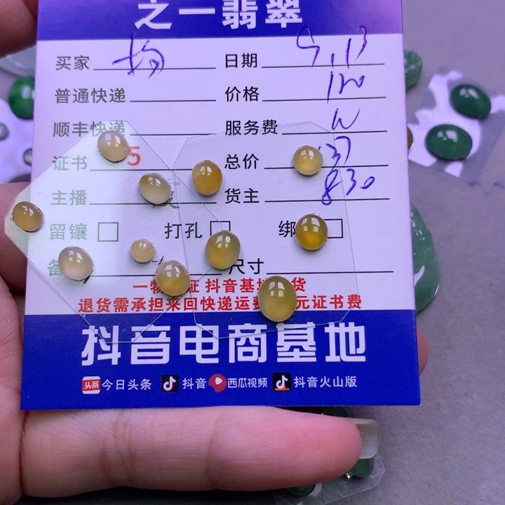 颈饰未镶嵌翡翠杨****?