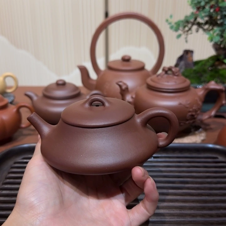 紫砂茶壶石瓢中槽青大拍同款活动价