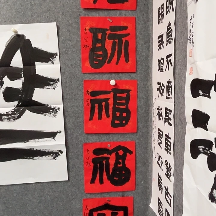 书法曹述林书法作品软片