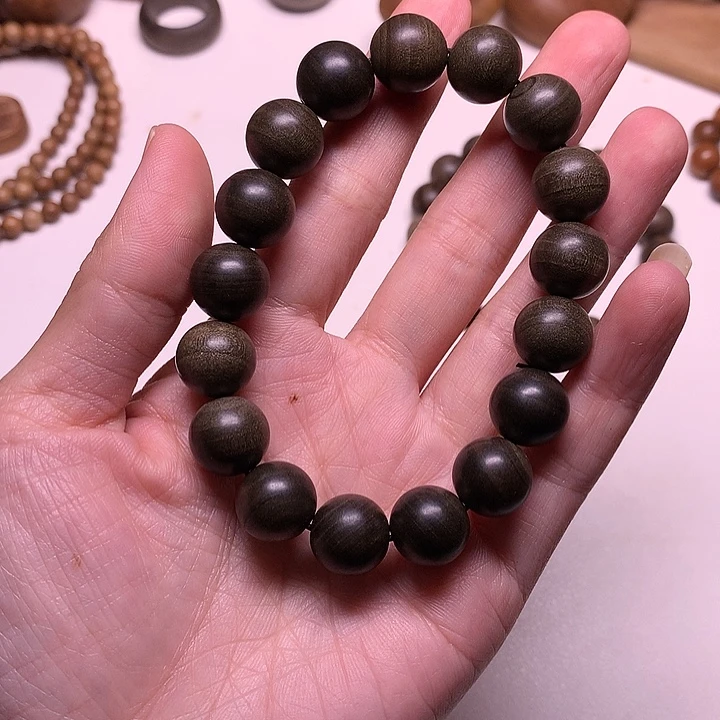 檀香木手串/手链檀香阴沉1.2/17