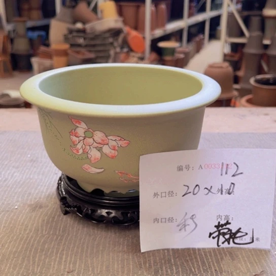 紫砂花盆紫紫砂盆