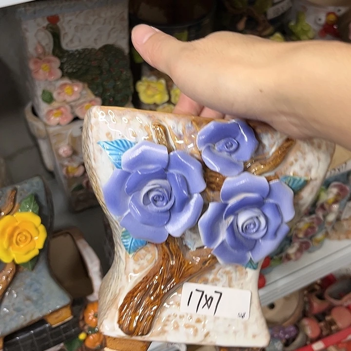 紫砂花盆粗陶材质多肉花盆