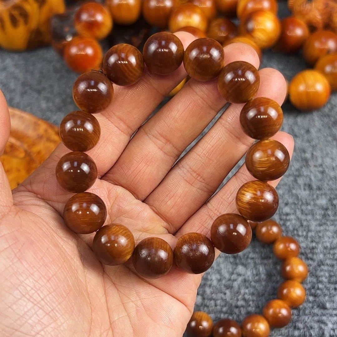 柏木太行崖柏15黑金树心结油串