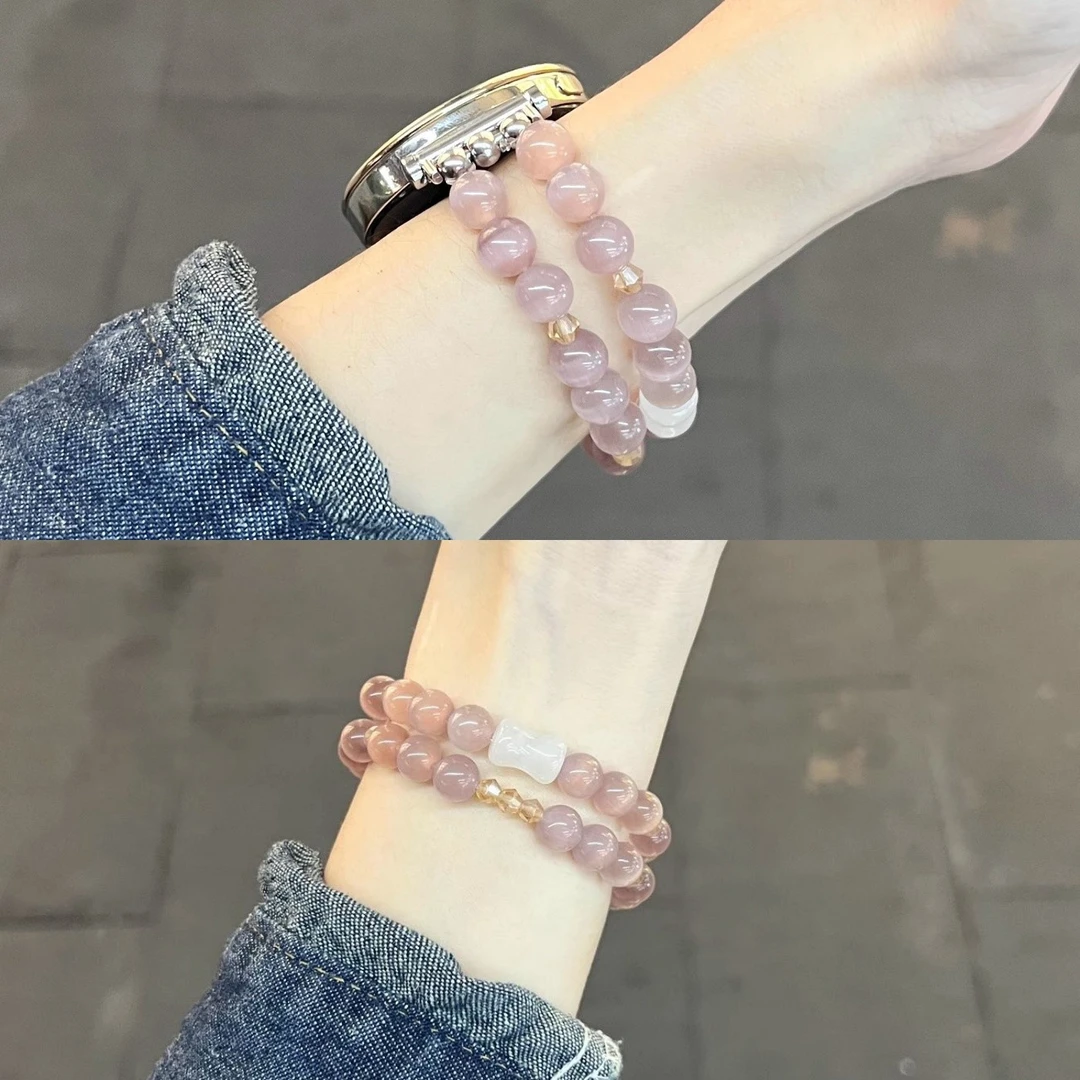 适用华为表带gt5手表新款表带荣耀gt3pro水晶猫眼华为gt4表带女款