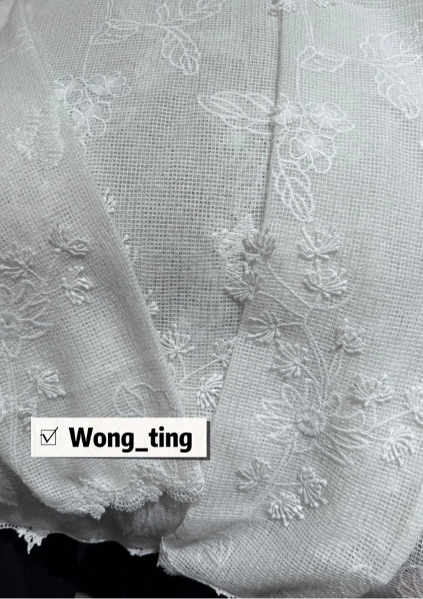 【W_ting】2025新款春款仙仙蕾丝打底衫24960