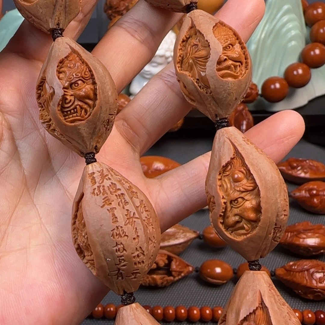 橄榄核手串油核佛魔无相
