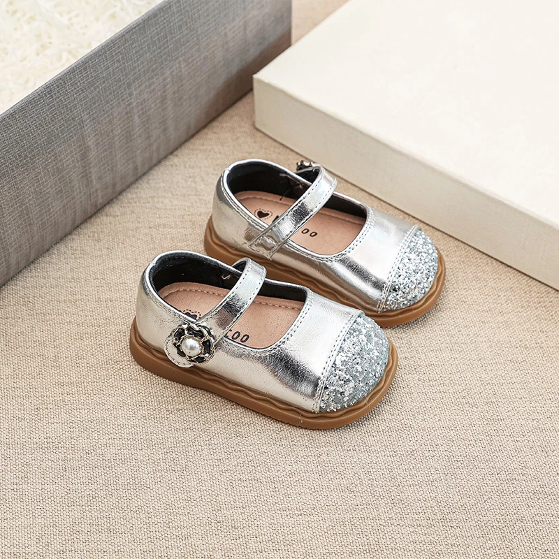 汐米婴儿鞋软底学步鞋韩版百搭女童洋气公主鞋女宝宝秋季新款单鞋