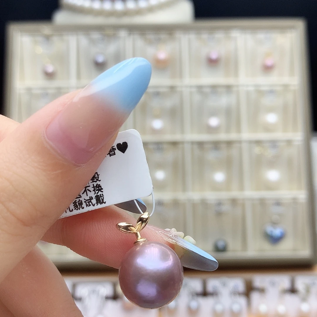 淡水珍珠合金颈饰