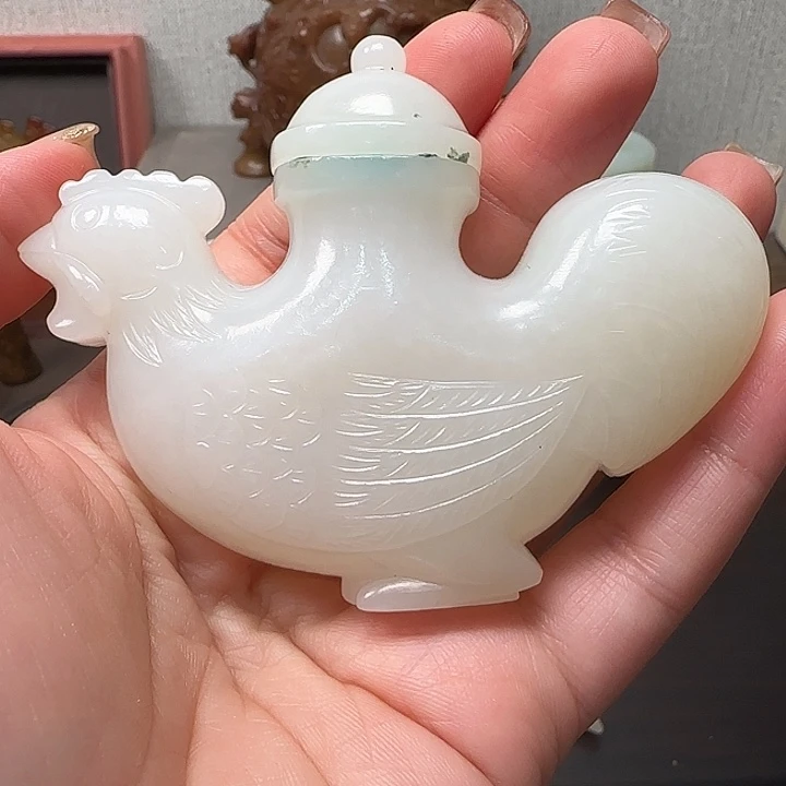爱***松精美的小把件非常漂亮