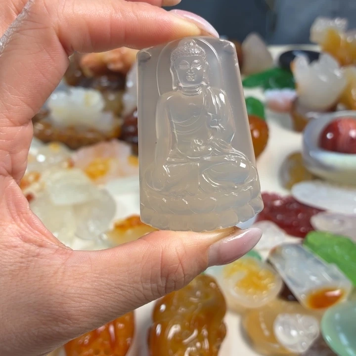 未镶嵌吊坠(不含链)玛瑙/玉髓