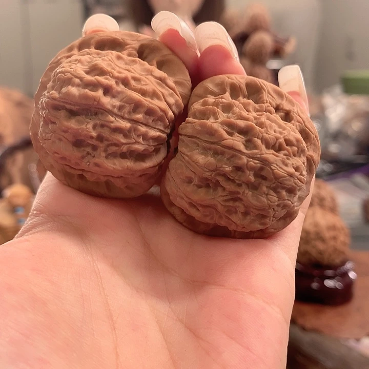 吊坠文玩核桃40全品血麒麟