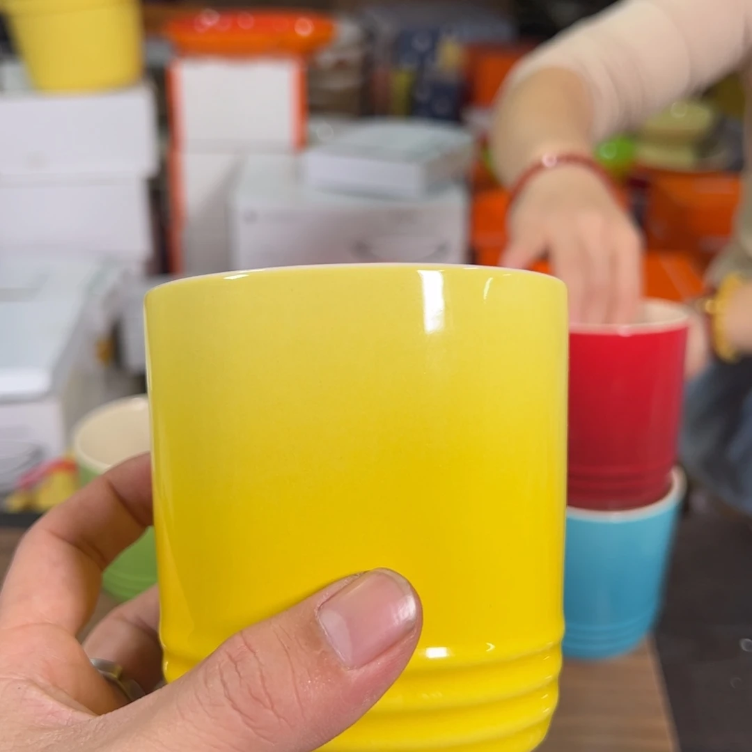 陶瓷尼斯黄马克杯