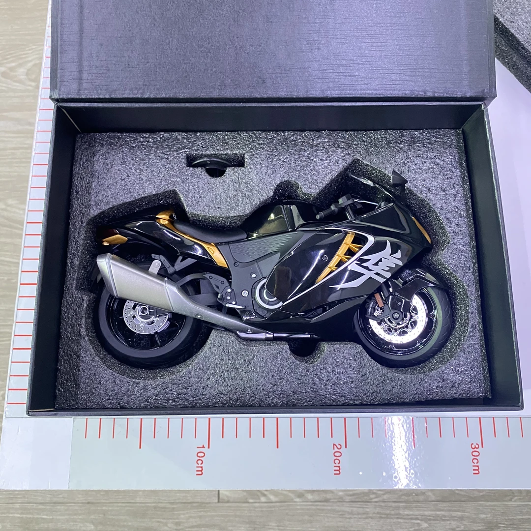 1:9铃木隼Hayabusa摩托车模型仿赛合金车模潮玩礼物收藏摆件礼盒