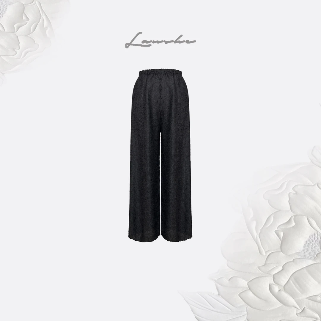 【风信子】Lanshe阑舍【老粉必入】·定制褶皱新国风休闲裤