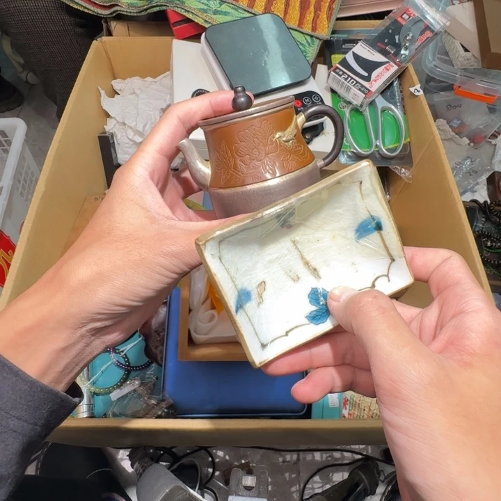 陶瓷孤品单件车里拍