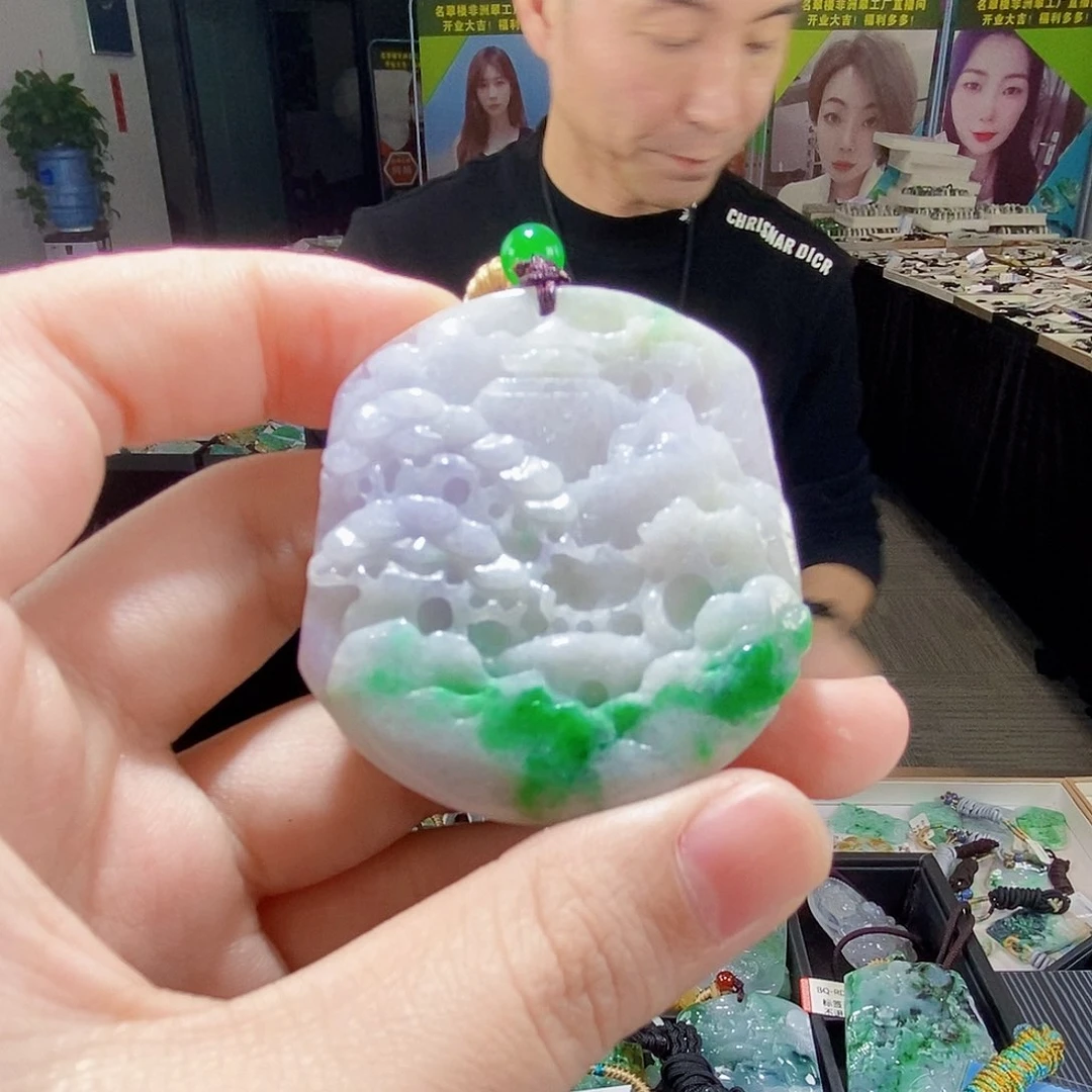 颈饰未镶嵌翡翠翡翠