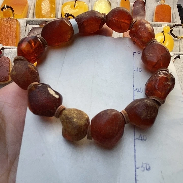 琥珀未镶嵌珠宝奇石