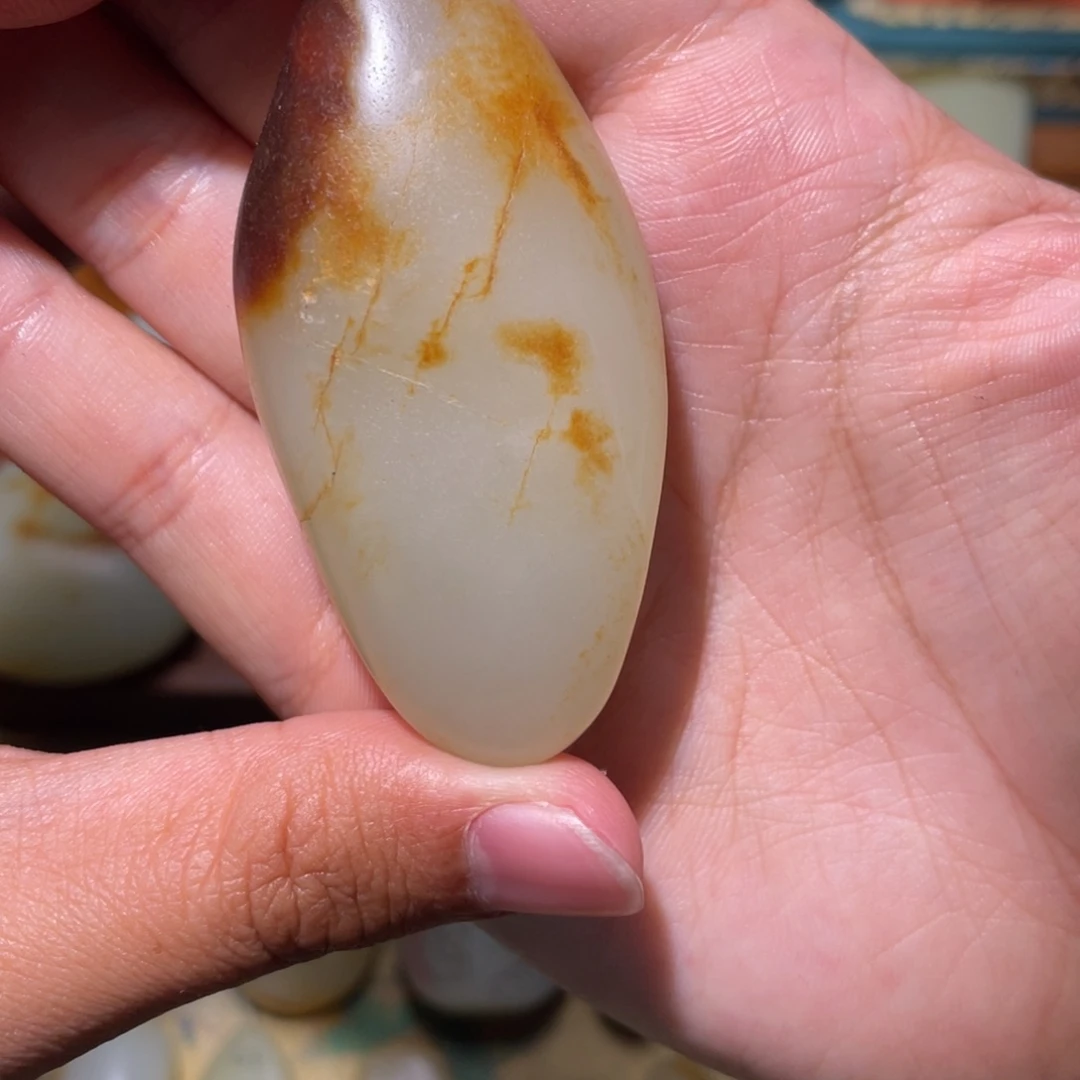 你***哥定制和田玉未镶嵌吊坠