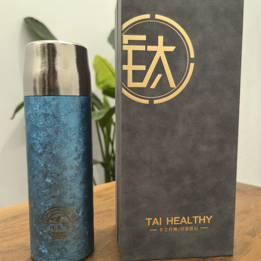 【玉川茶具】纯钛保温杯 焖茶杯 茶水分离