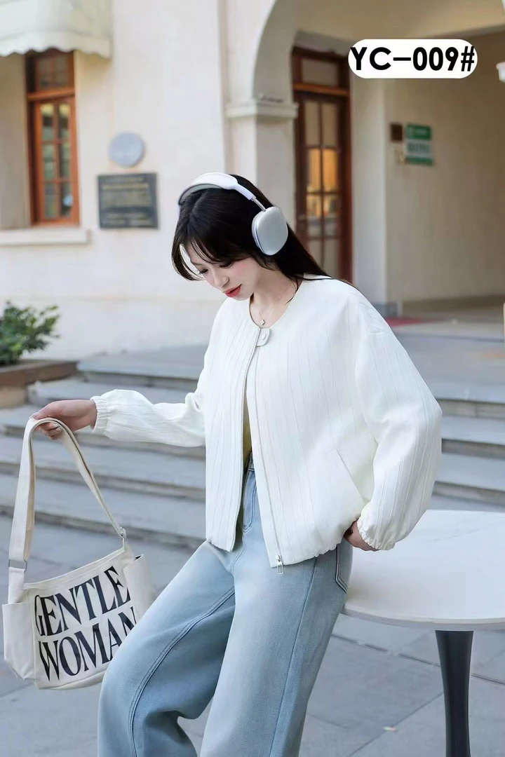 2025年时尚修身精致百搭小外套气质女士韩版