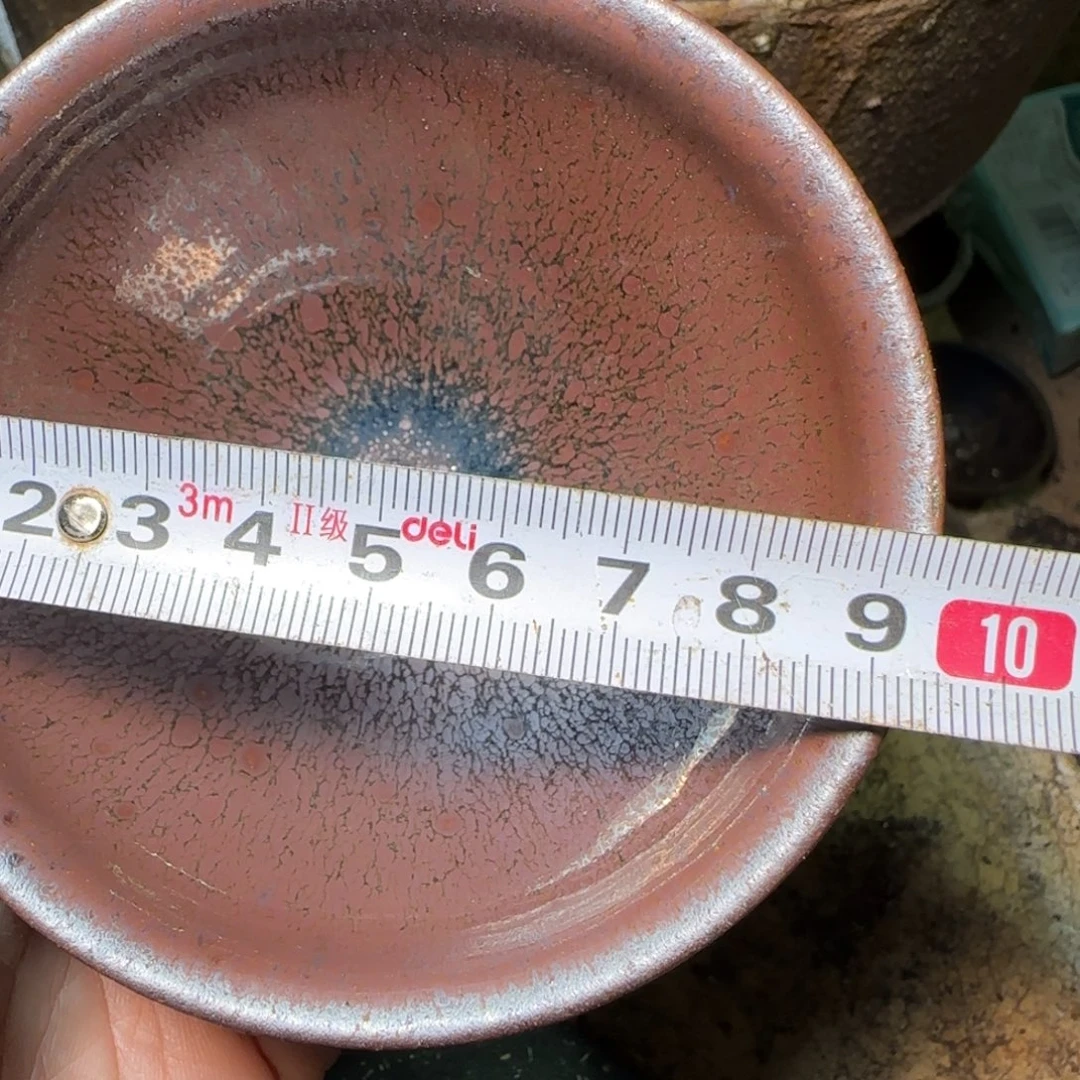 柴烧建盏茶盏茶杯545