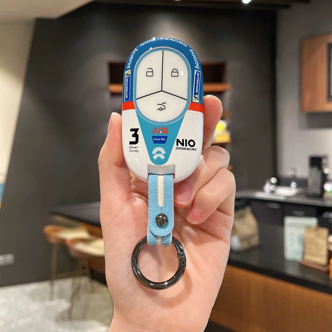 新款蔚来es6钥匙套et5t et5 ec6 es8壳et7 es7男扣包25款高档专用