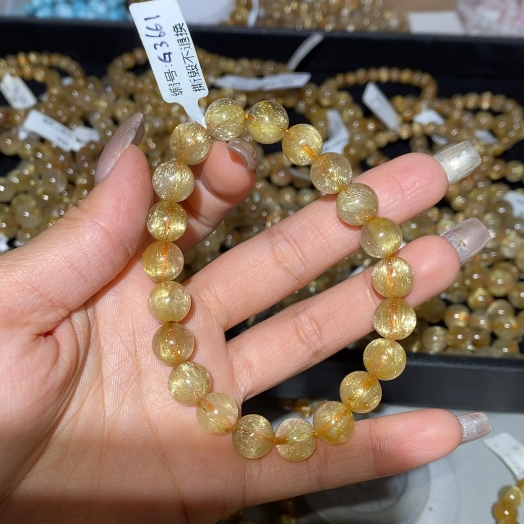 水晶手链未镶嵌是***?手链