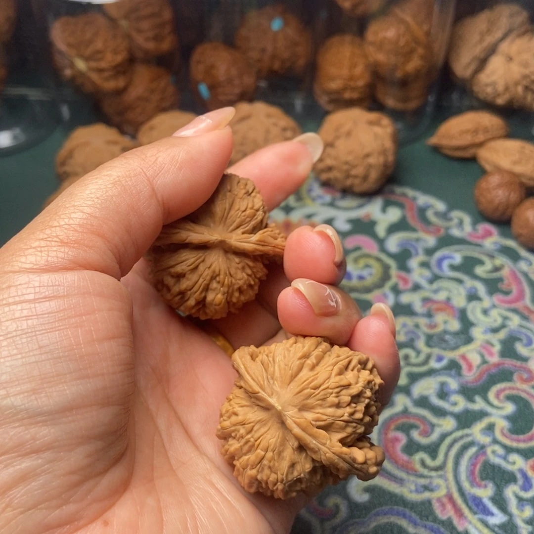 吊坠文玩核桃四座楼41