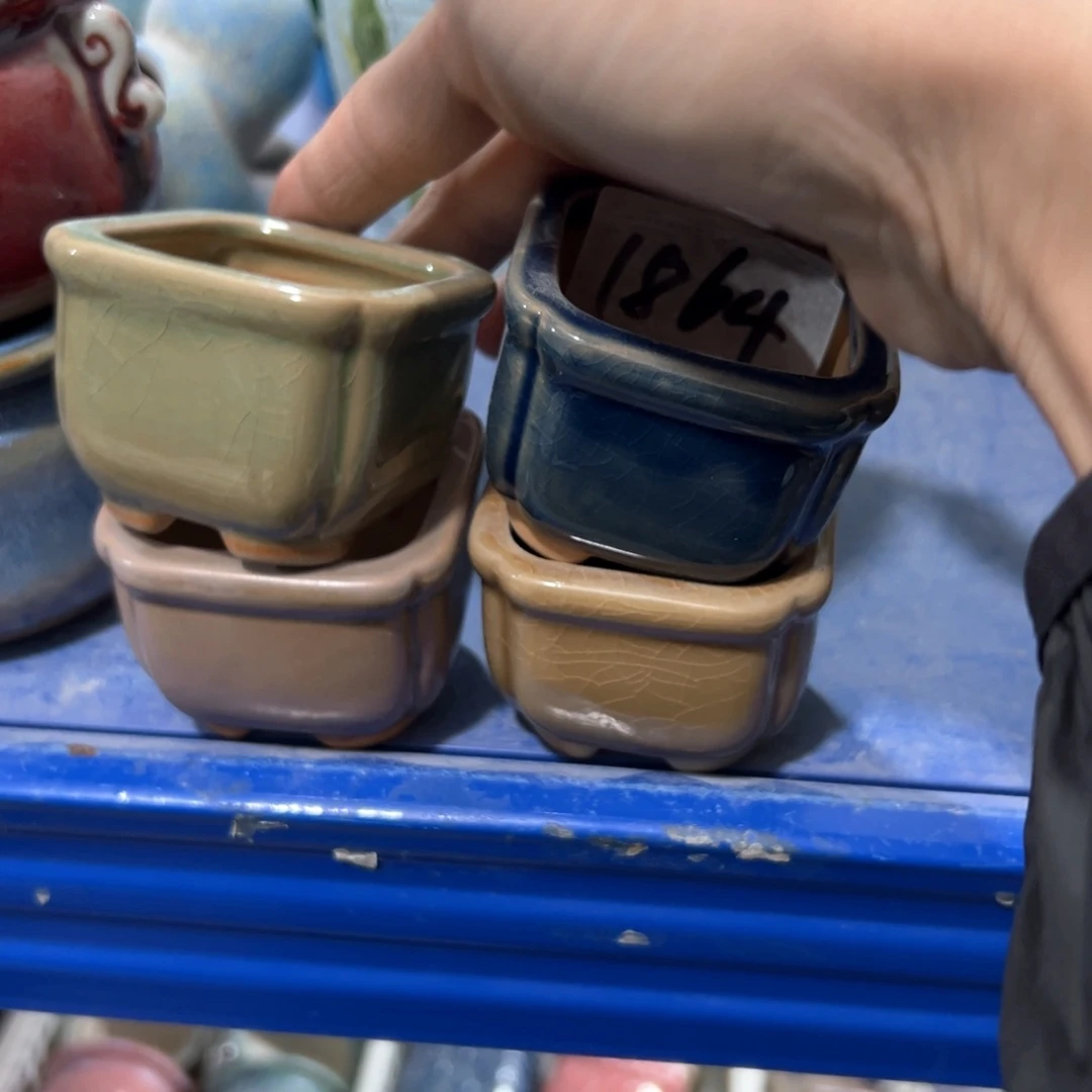 陶瓷多肉小花盆@@1864