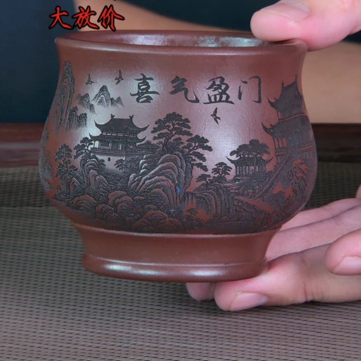 茶杯紫砂高档紫砂茶具套装