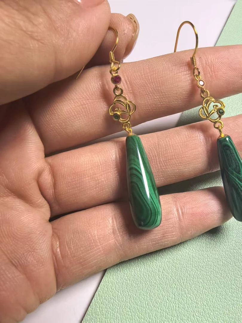 非金属树脂耳饰 10孔雀耳环手工制作