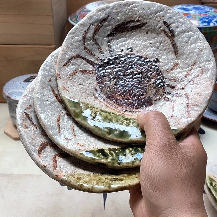 秋***桐瓷片001 一人直播，看品直播间说序号