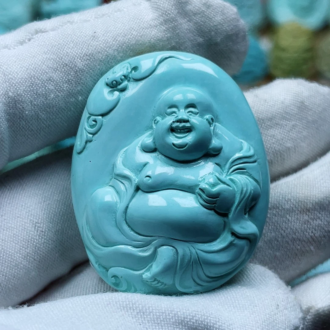 未镶嵌绿松石珠宝奇石