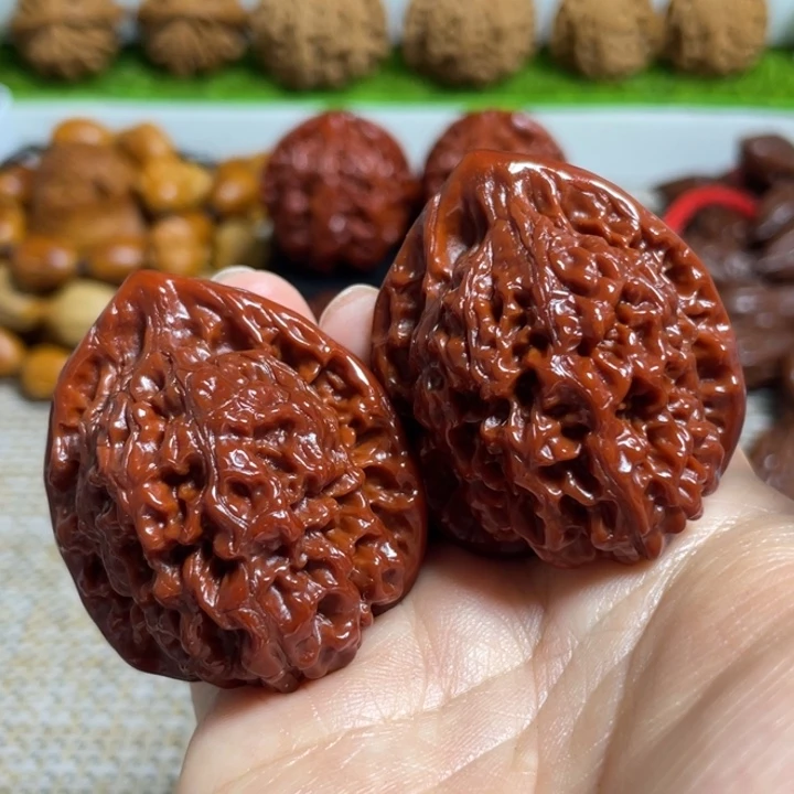 把件文玩核桃39官帽