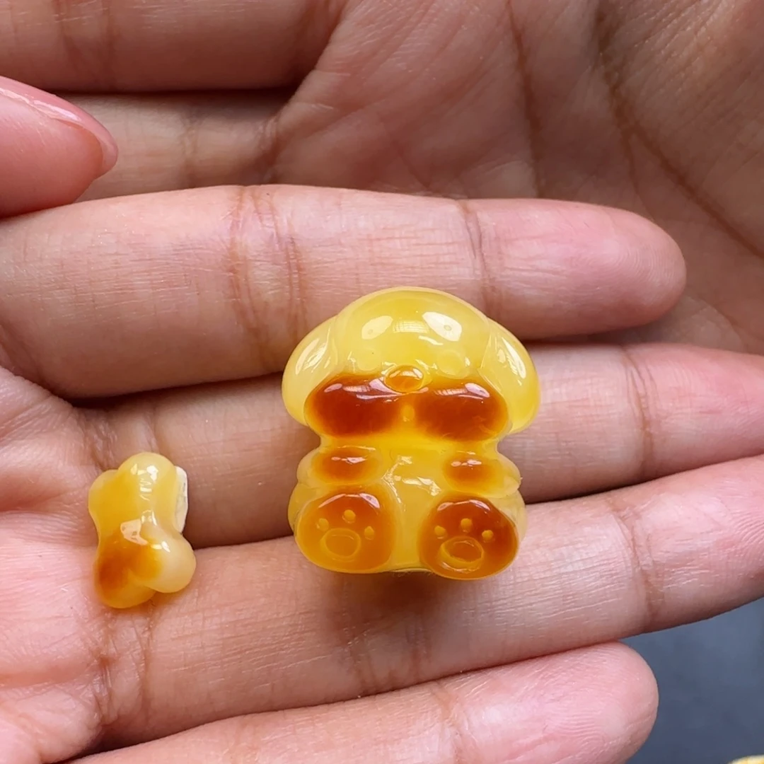 琥珀颈饰未镶嵌琥珀