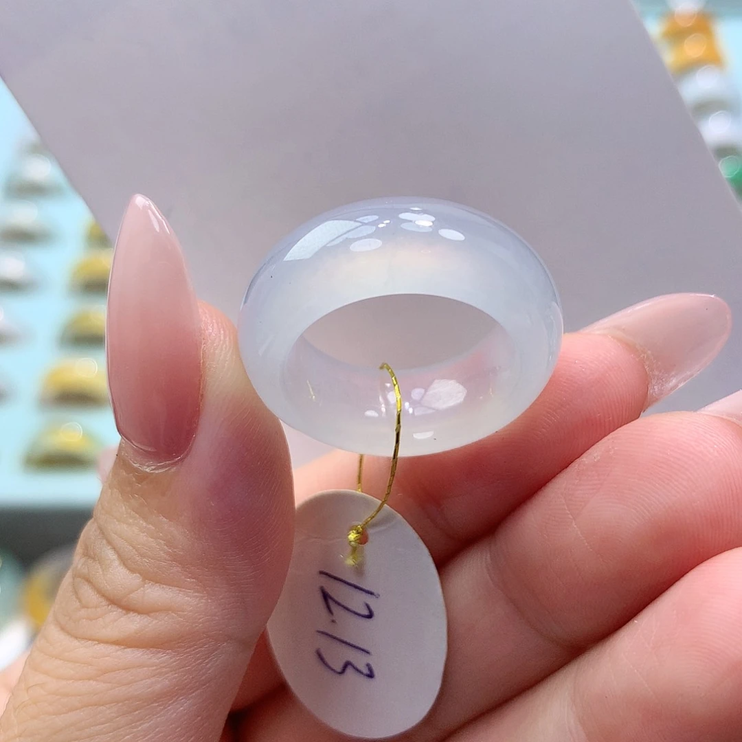 未镶嵌戒指翡翠1213圈