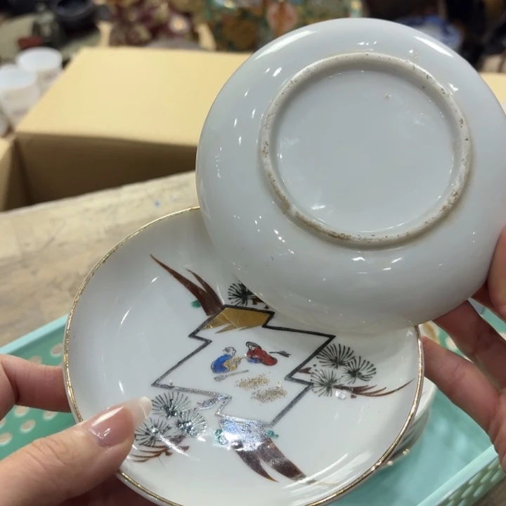 陶瓷古美术置物摆件