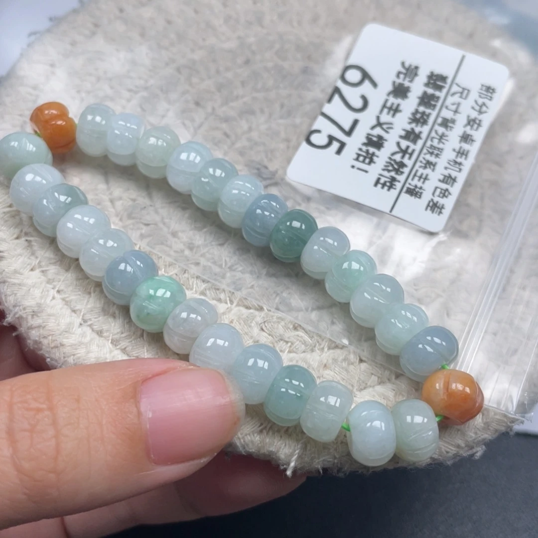 翡翠未镶嵌手链天然A货缅甸翡翠9