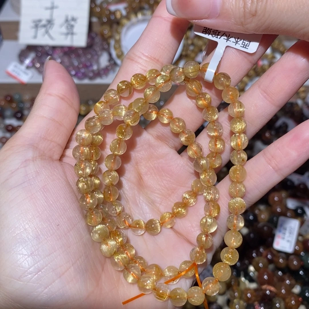 水晶手串未镶嵌手串