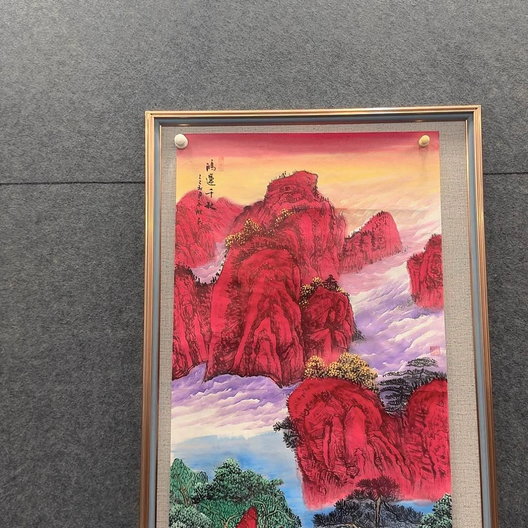 国画鸿运千秋卢永胜