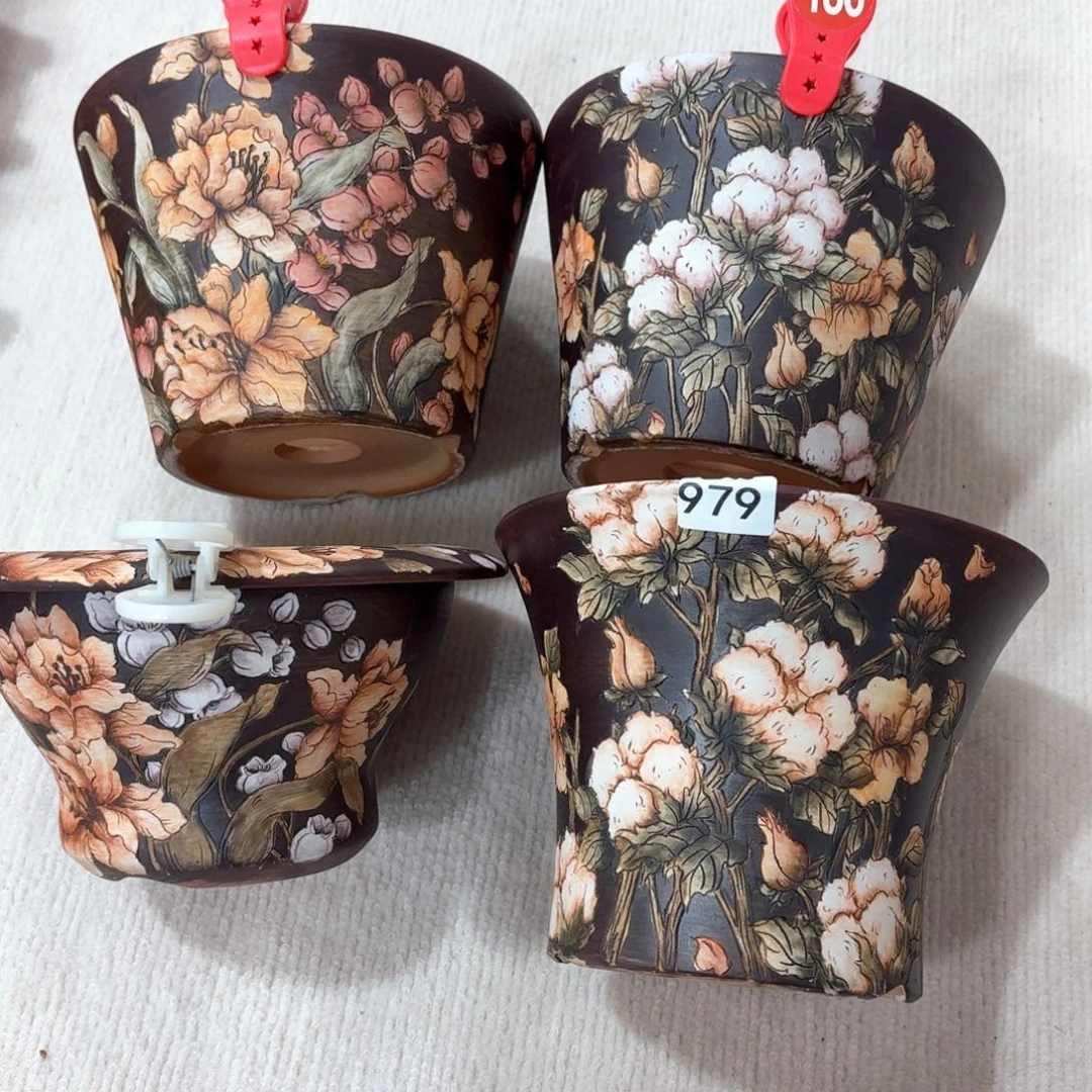 钱***吖花盆紫砂陶瓷多肉花盆精品