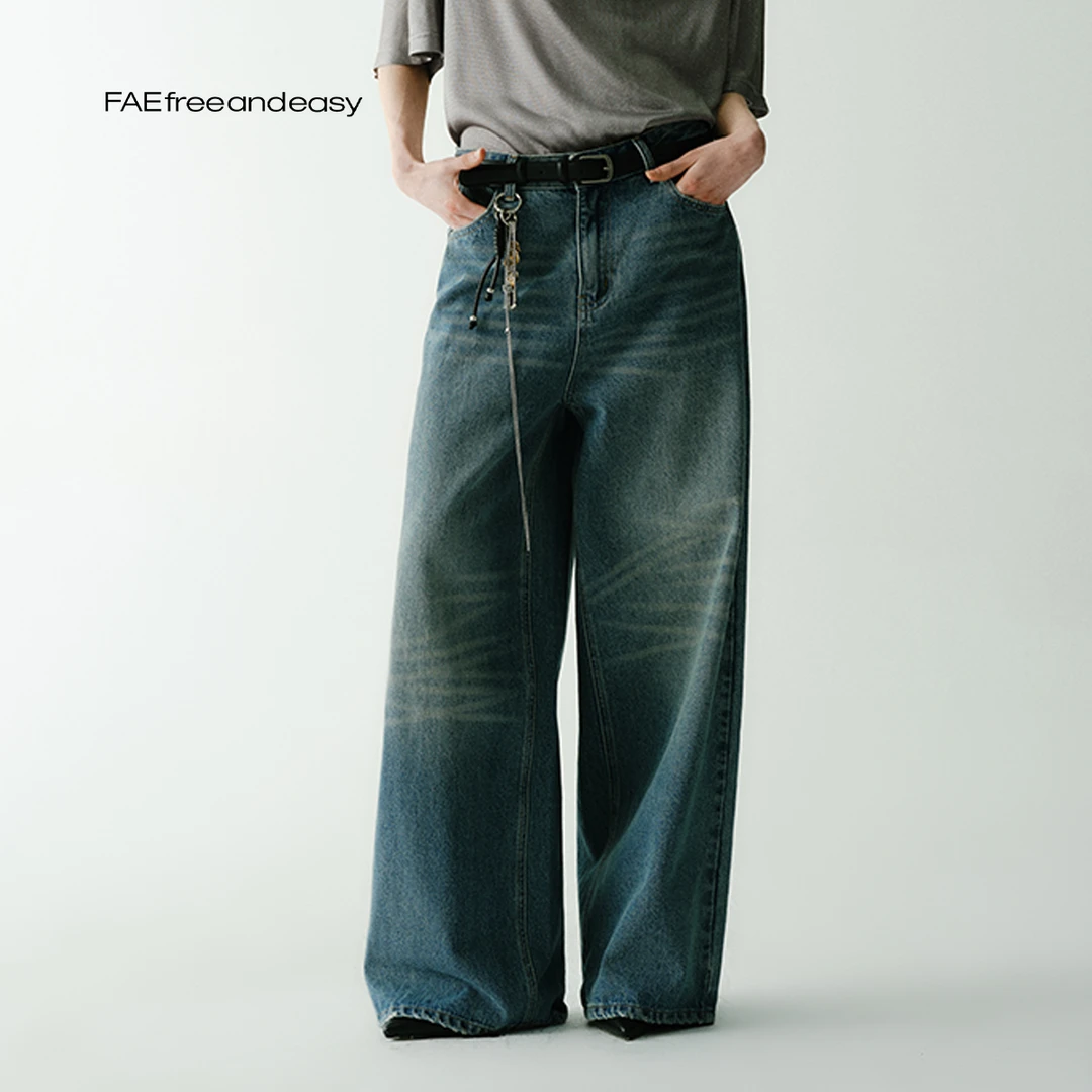 FAEfreeandeasy 共享快乐 去年的旧牛仔裤 B313023